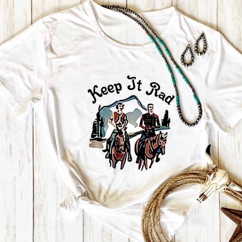 🌟2/$15🌟Western Retro Style Graphic Tee